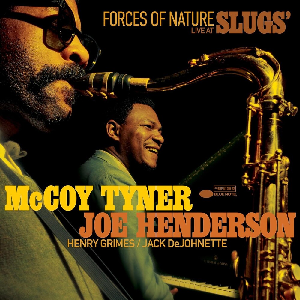 the album cover for Mccoy Tyner  / Joe Henderson - Forces Of Nature: Live At Slugs'