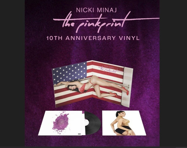 the album cover for Nicki Minaj - The Pinkprint (10th Anniversary) [2LP]