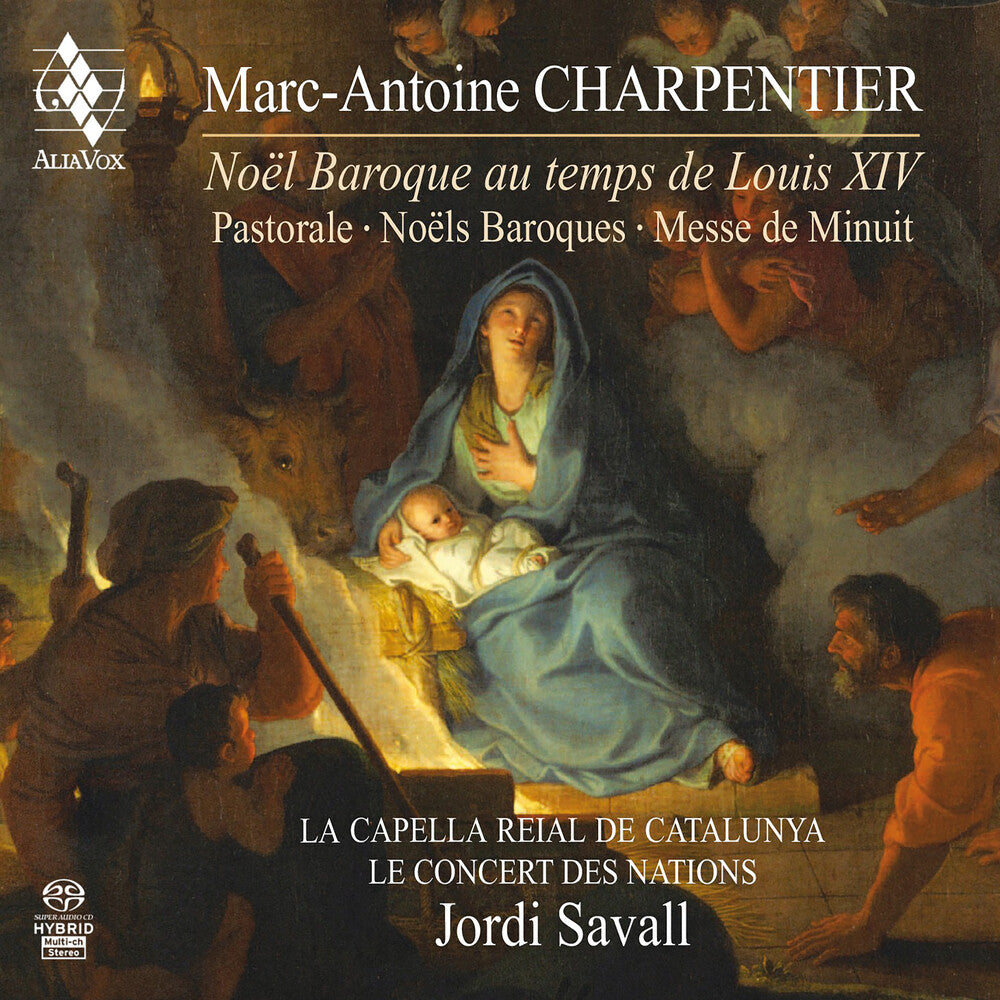 the album cover for Le Concert Des Nations - Baroque Christmas At The Time Of Louis Xiv