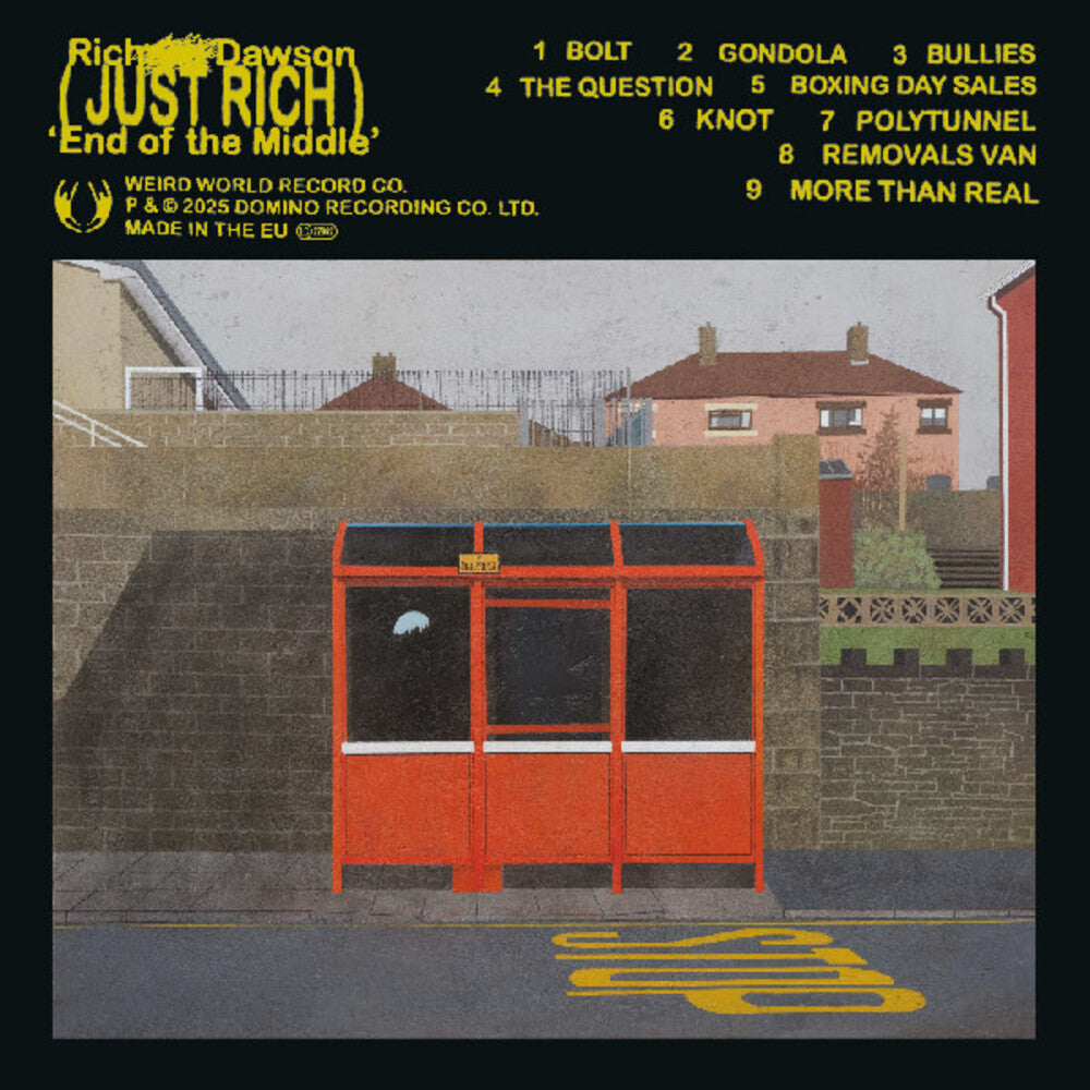 the album cover for Richard Dawson - End Of The Middle