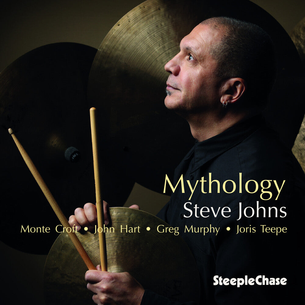 the album cover for Steve Johns - Mythology