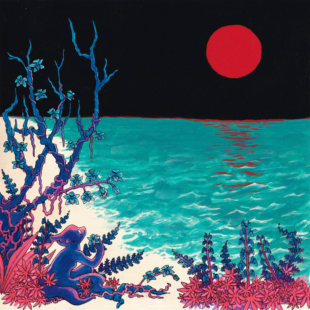 the album cover for glass beach - the first glass beach album [Import Clear LP]