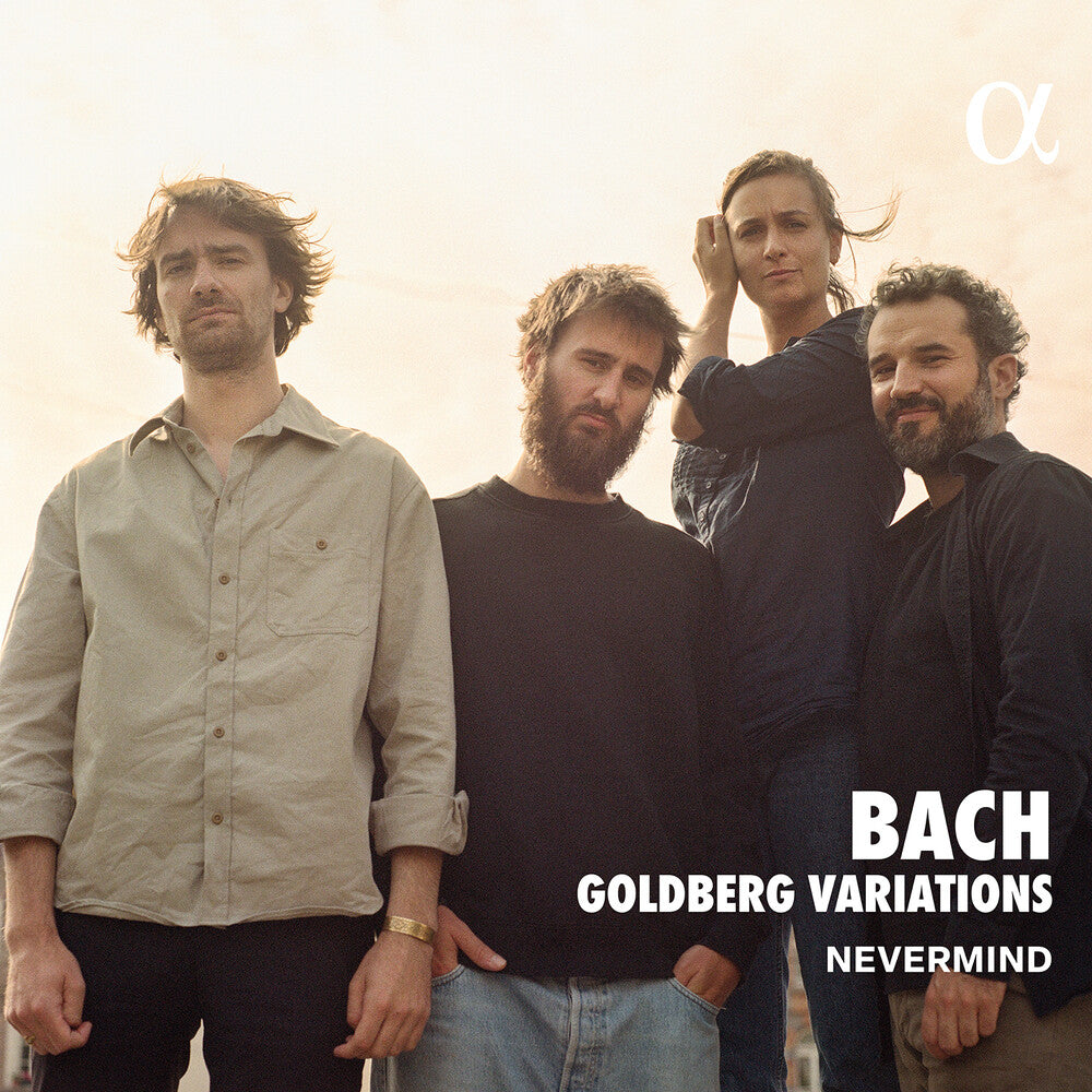 the album cover for J Bach .S. / Nevermind - Goldberg Variations
