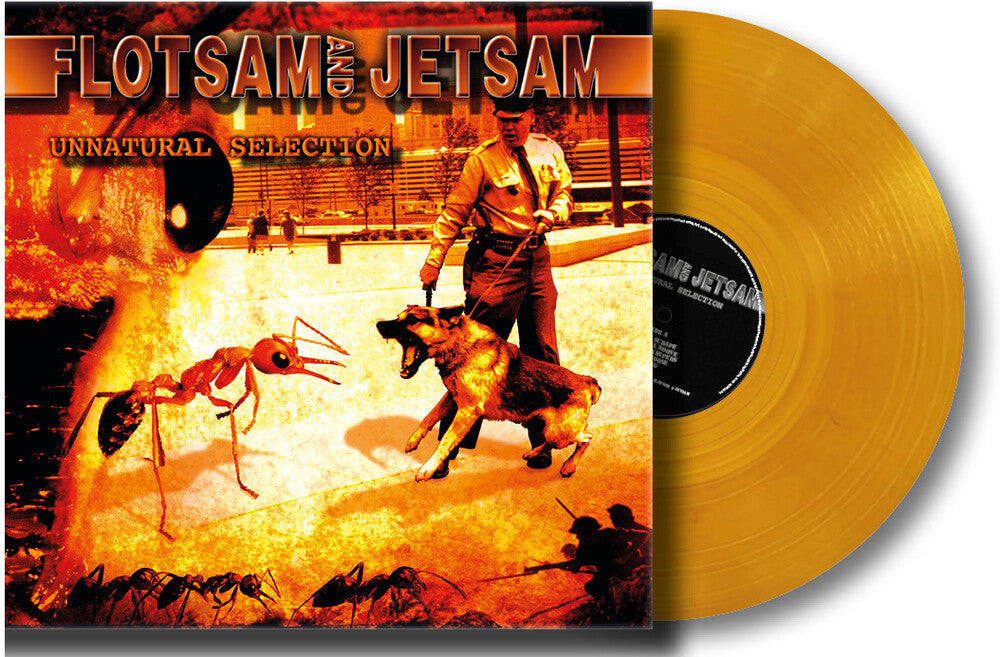 the album cover for Flotsam & Jetsam - Unnatural Selection (Ger)