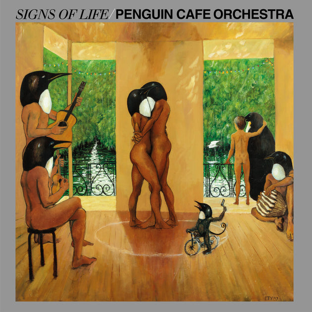 the album cover for Penguin Cafe Orchestra - Signs Of Life - Orange [Colored Vinyl] (Org) [Reissue]