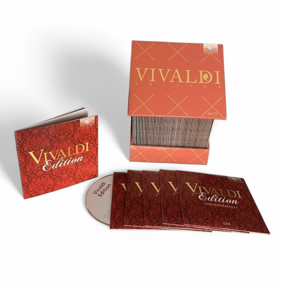 the album cover for Vivaldi - Vivaldi Edition