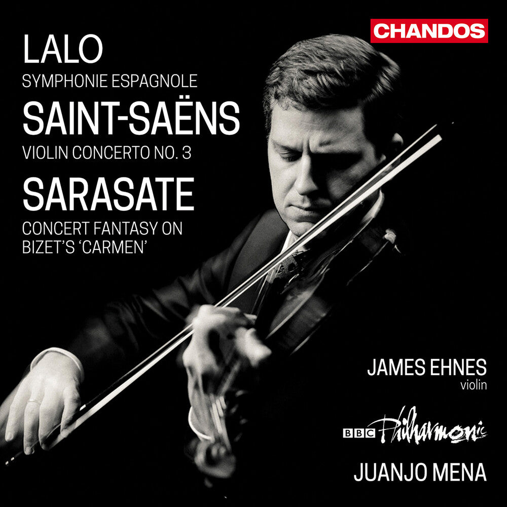 the album cover for Lalo / Saint-Saens / Bbc Philharmonic - Violin Concerto No. 3