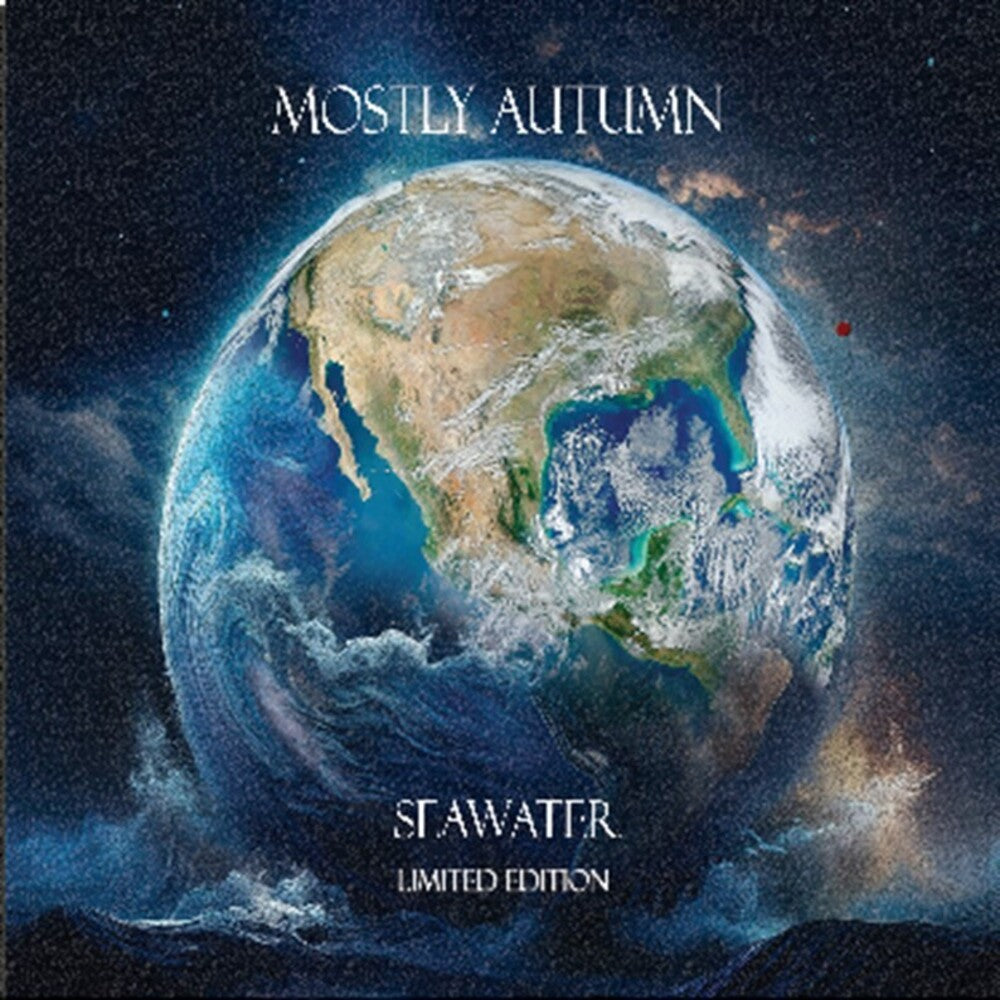 the album cover for Mostly Autumn - Seawater (Uk)