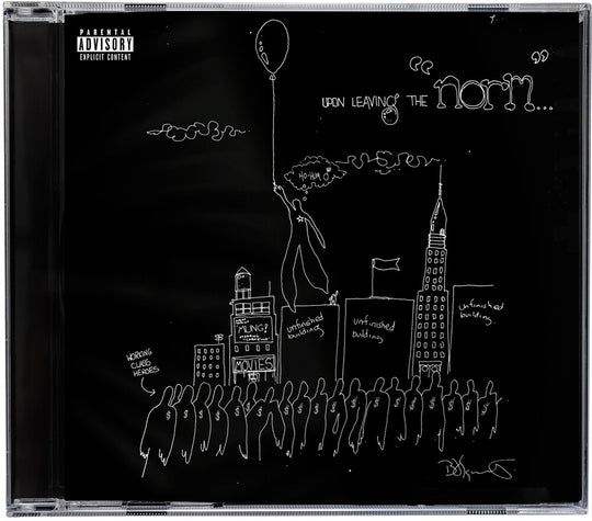 the album cover for The Weeknd - Hurry Up Tomorrow  [Basquiat Cover Signed]