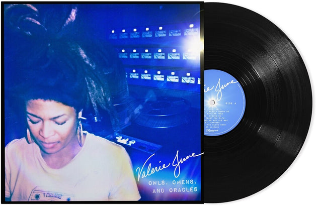the album cover for Valerie June - Owls, Omens, and Oracles