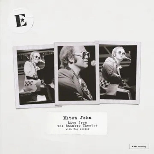 the album cover for Elton John - Live At The Rainbow Theatre [180 Gram] [Record Store Day]
