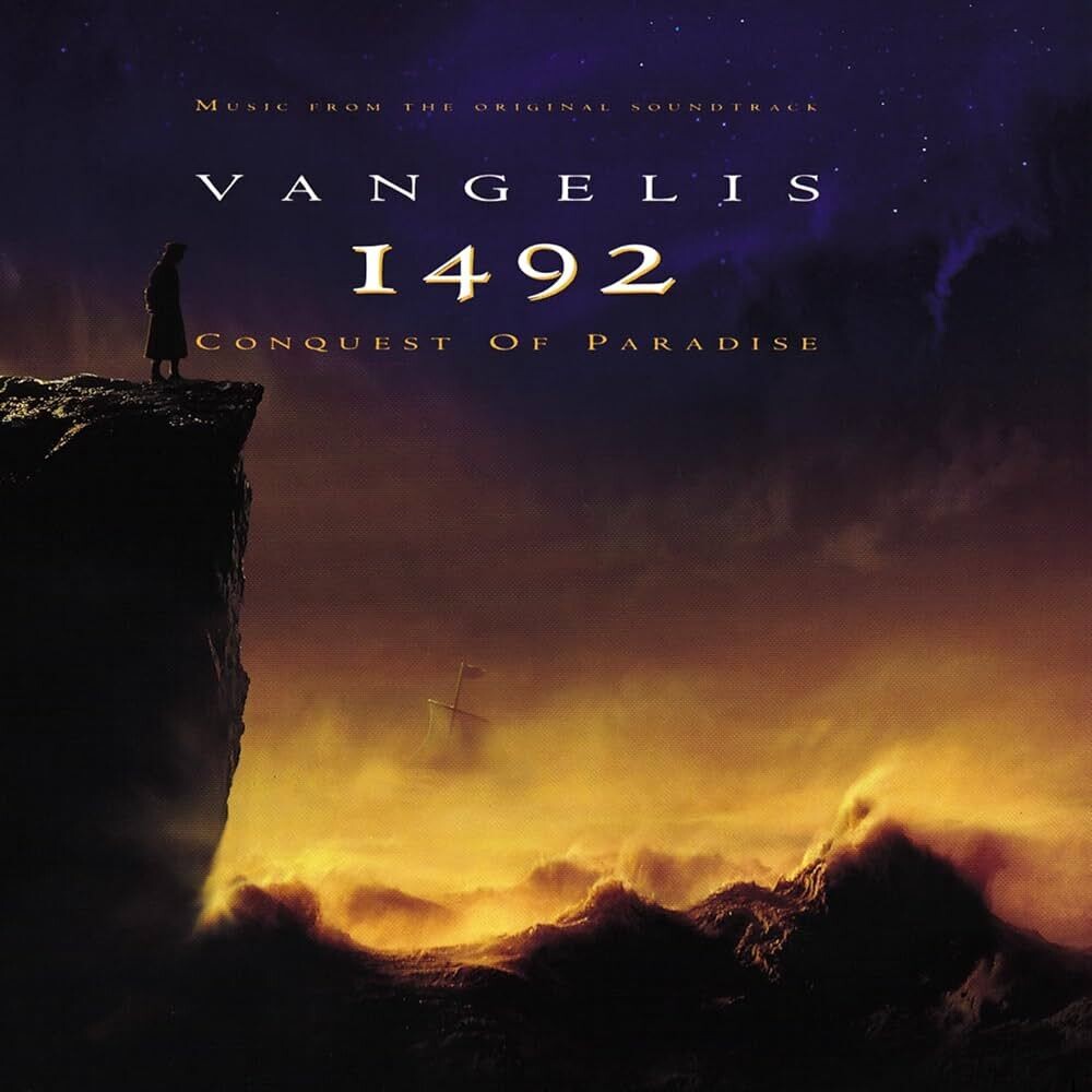 the album cover for Vangelis (Ltd) (Hol) - 1492: Conquest Of Paradise - O.S.T. [Limited Edition] (Hol)