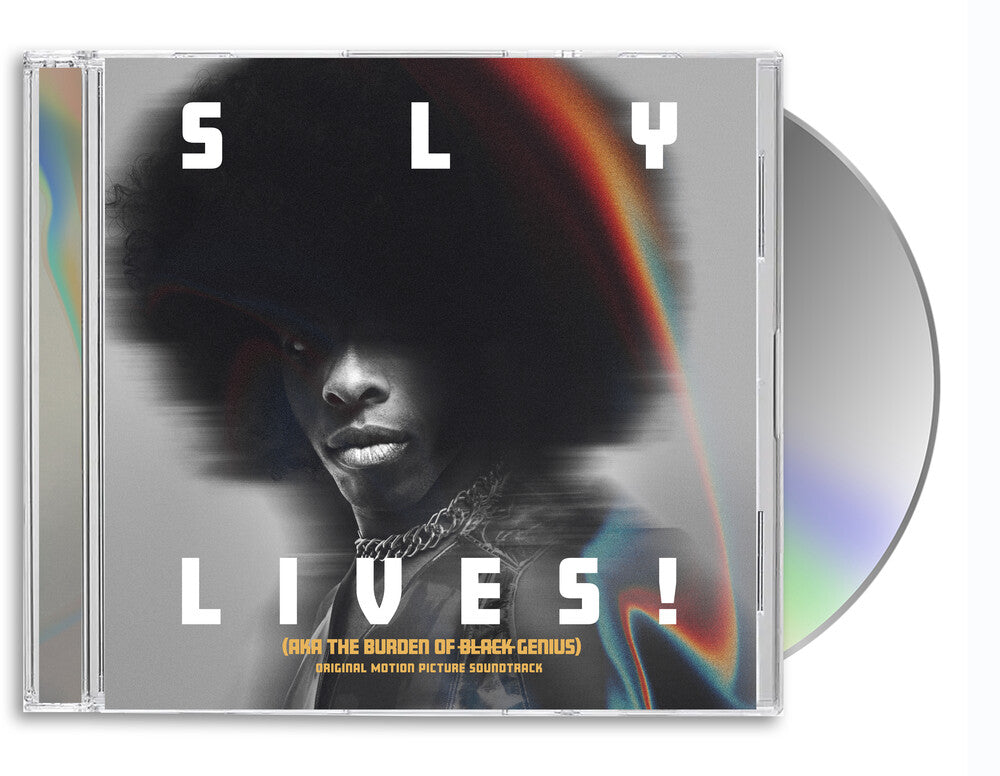 the album cover for Sly & Family Stone - Sly Lives (Aka The Burden Of Black Genius) - O.S.T