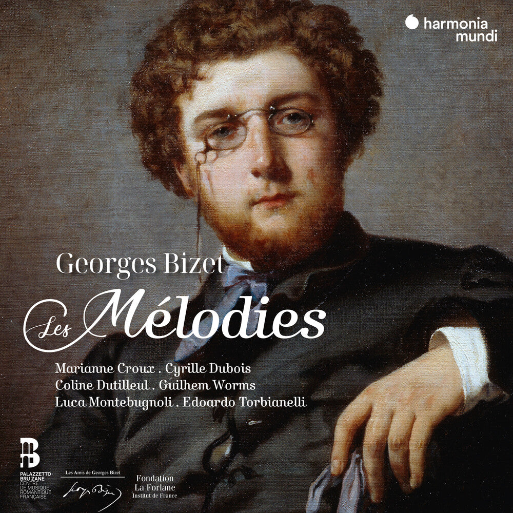 the album cover for Cyrille Dubois  / Croux,Marianne - Bizet: Les Melodies