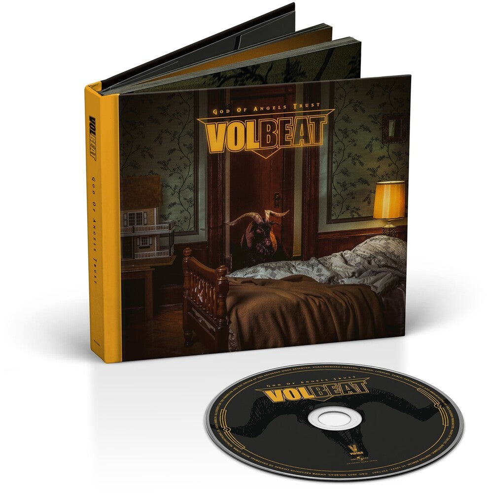 the album cover for Volbeat - God Of Angels Trust [Deluxe] [Limited Edition] (Post) [With Booklet]