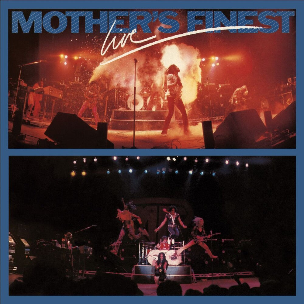 the album cover for Mother's Finest - Live [Deluxe] [With Booklet] (24bt) (Uk)