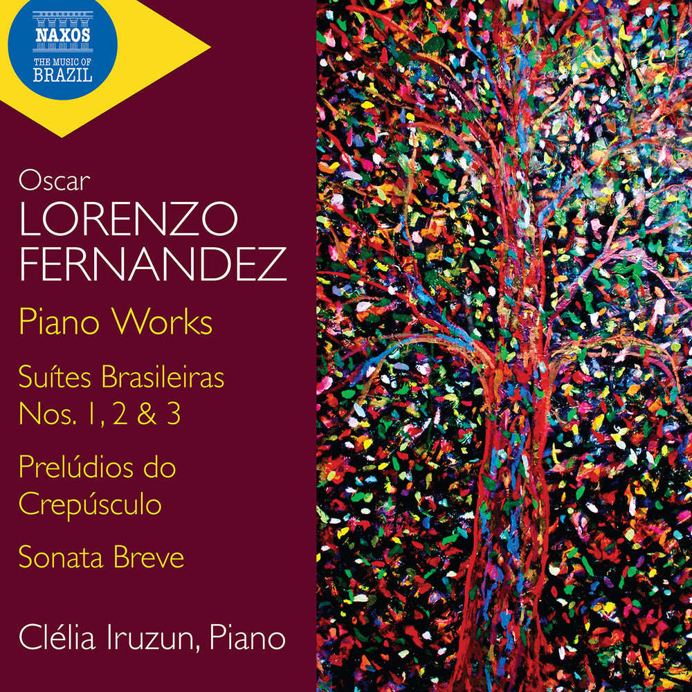 the album cover for Clelia Iruzun - Lorenzo Fernandez: Pno Works