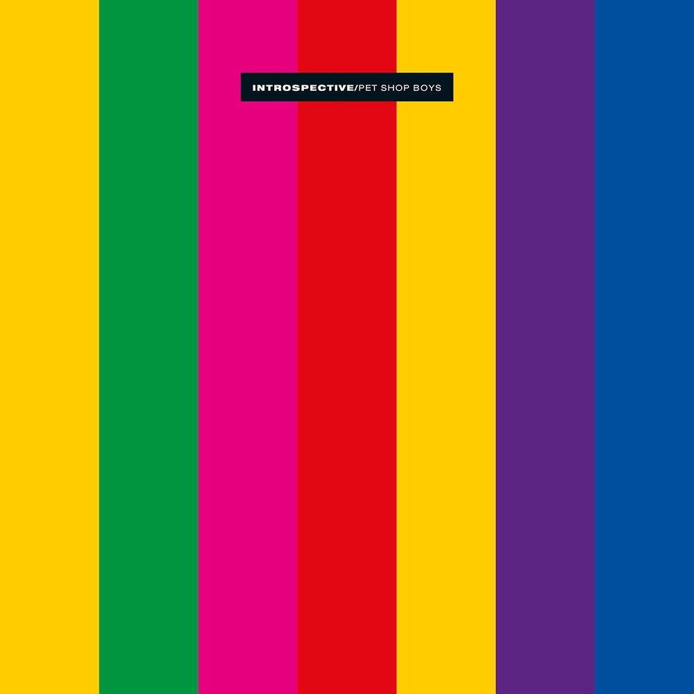 the album cover for Pet Shop Boys - Introspective (Spa)