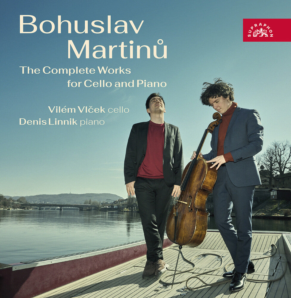 the album cover for Vlcek / Linnik - Bohuslav Martinu: Complete Works Cello & Pno