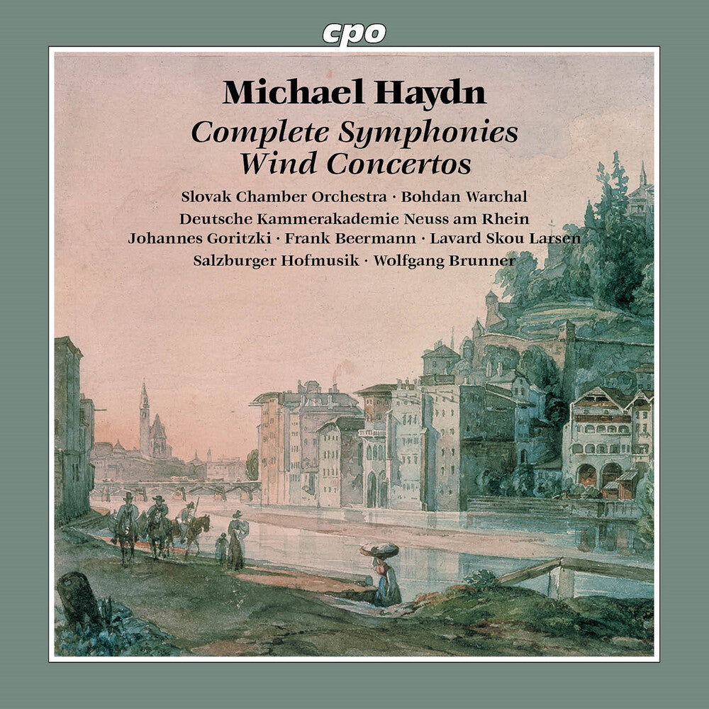 the album cover for Slovak Chamber Orchestra - Complete Syms: Wind Cons
