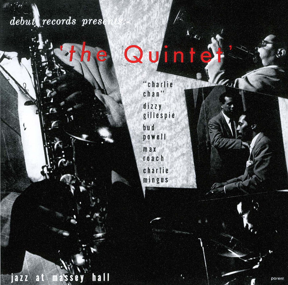 the album cover for Parker, Charlie Quintet - Jazz At Massey Hall - UHQCD