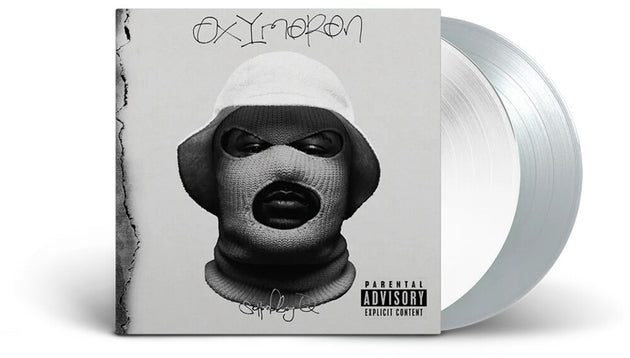 the album cover for ScHoolboy Q - Oxymoron [Colored Vinyl] [Clear Vinyl] [Limited Edition] (Slv) (Ita)