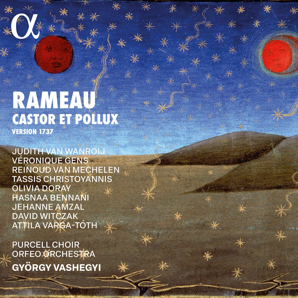 the album cover for Judith Wanroij  Van - Rameau: Castor Et Pollux (1737 Version)