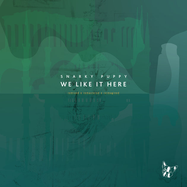 the album cover for Snarky Puppy - We Like It Here (Box) [Remastered] (Rmxs)