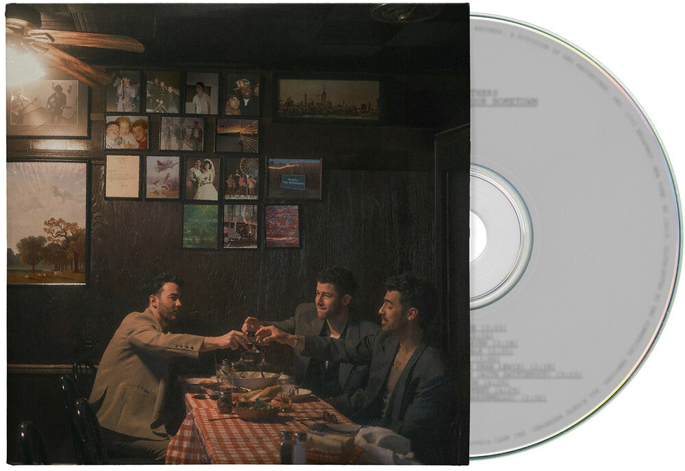 the album cover for Jonas Brothers - Greetings From Your Hometown