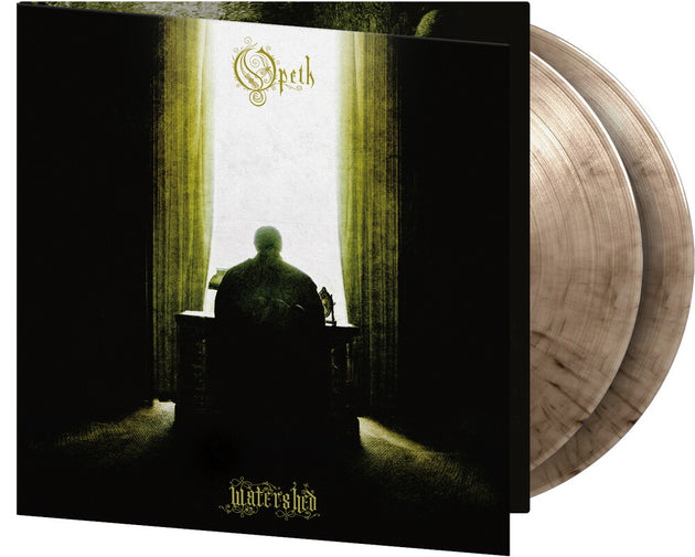 the album cover for Opeth - Watershed [Silver & Black Marble Colored Vinyl] [Limited Edition with Poster] [180 Gram]