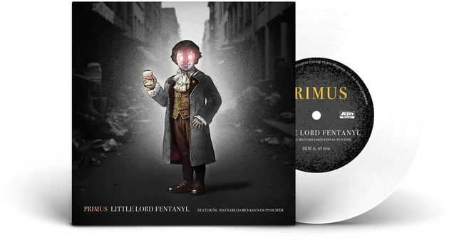 the album cover for Primus - Little Lord Fentanyl  b/w  Duchess (And The Proverbial Mind Spread)  [7inch Single]