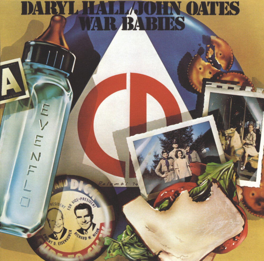 the album cover for Daryl Hall  / Oates,John - War Babies (Hol)