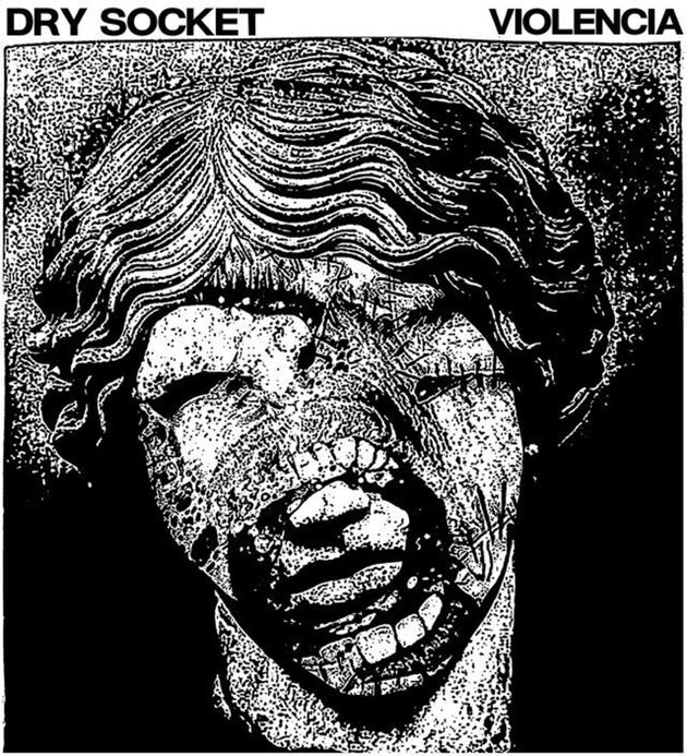 the album cover for Dry Socket / Violencia - Split