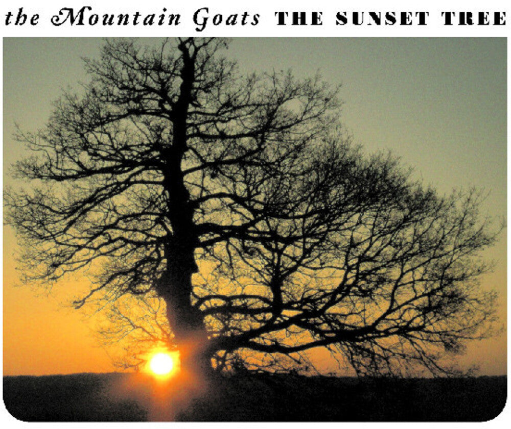 the album cover for Mountain Goats - Sunset Tree (Aniv) [Remastered]