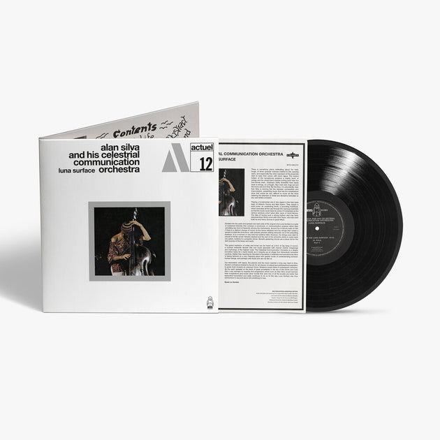 the album cover for Alan Silva  / Celestrial Communication Orchestra - Luna Surface [Deluxe] [Limited Edition] [Remastered] [Reissue]