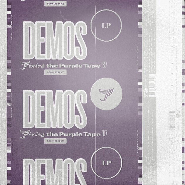 the album cover for Pixies - Demos [Purple & Black Colored Vinyl]