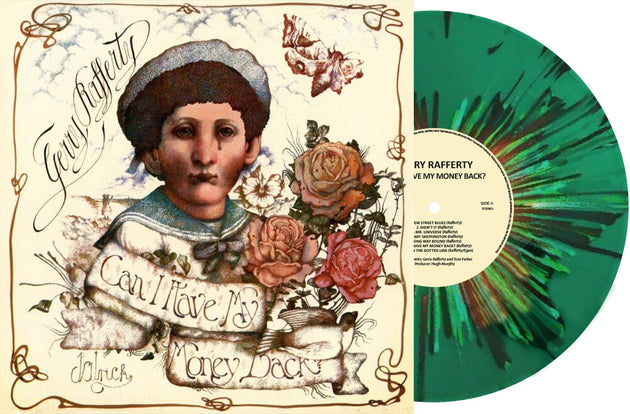 the album cover for Gerry Rafferty - Can I Have My Money Back [Green]