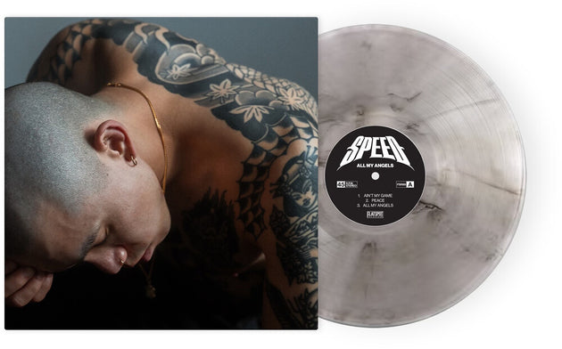 the album cover for Speed - All My Angels [Clear Smoke Black / B-Side Screenprint LP]