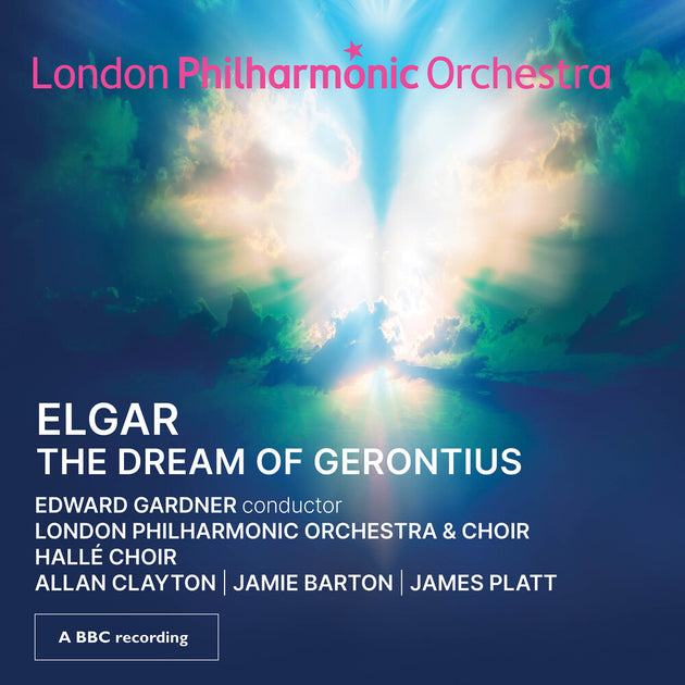 the album cover for London Philharmonic Orchestra / Edward Gardner - Elgar: Dream Of Gerontius