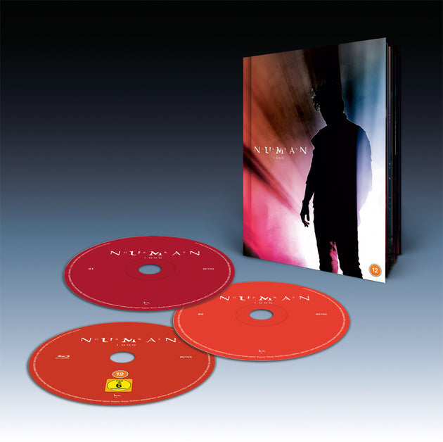 the album cover for Gary Numan - 1,000: Live At The Electric Ballroom, London