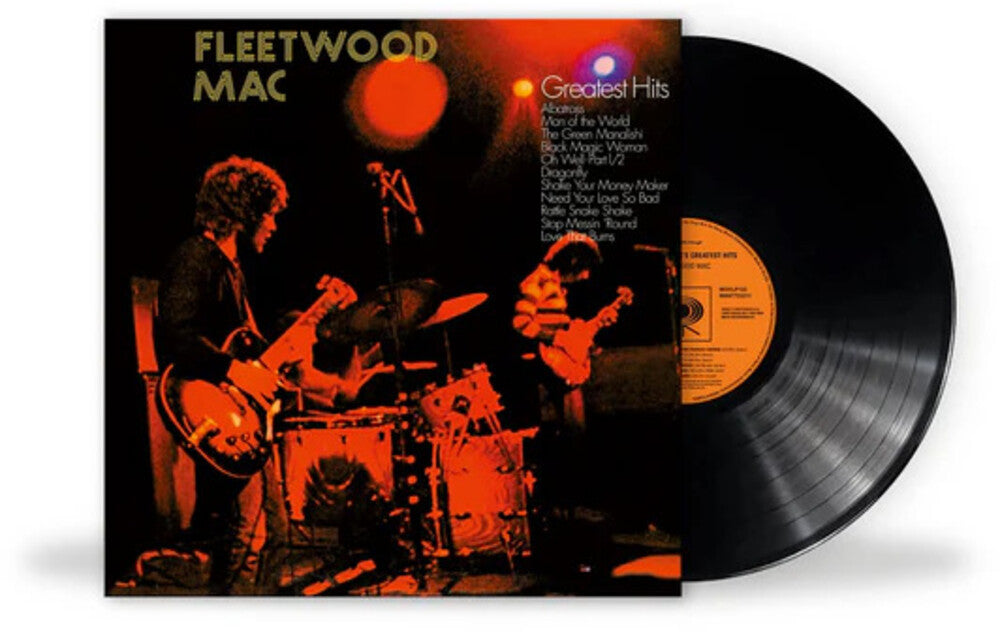 the album cover for Fleetwood Mac - Greatest Hits (Uk)