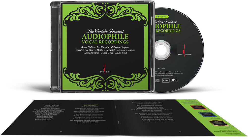 the album cover for World's Greatest Audiophile Vocal Vol. 4 / Various - World's Greatest Audiophile Vocal Vol. 4 / Various