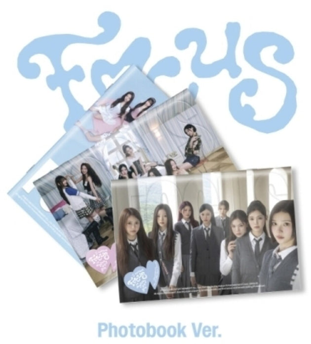 the album cover for Hearts2hearts - Focus - Photobook Version (Phob) (Asia)