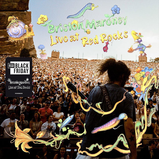 the album cover for Briston Maroney - Briston Maroney: Live At Red Rocks [RSD Black Friday 2025]