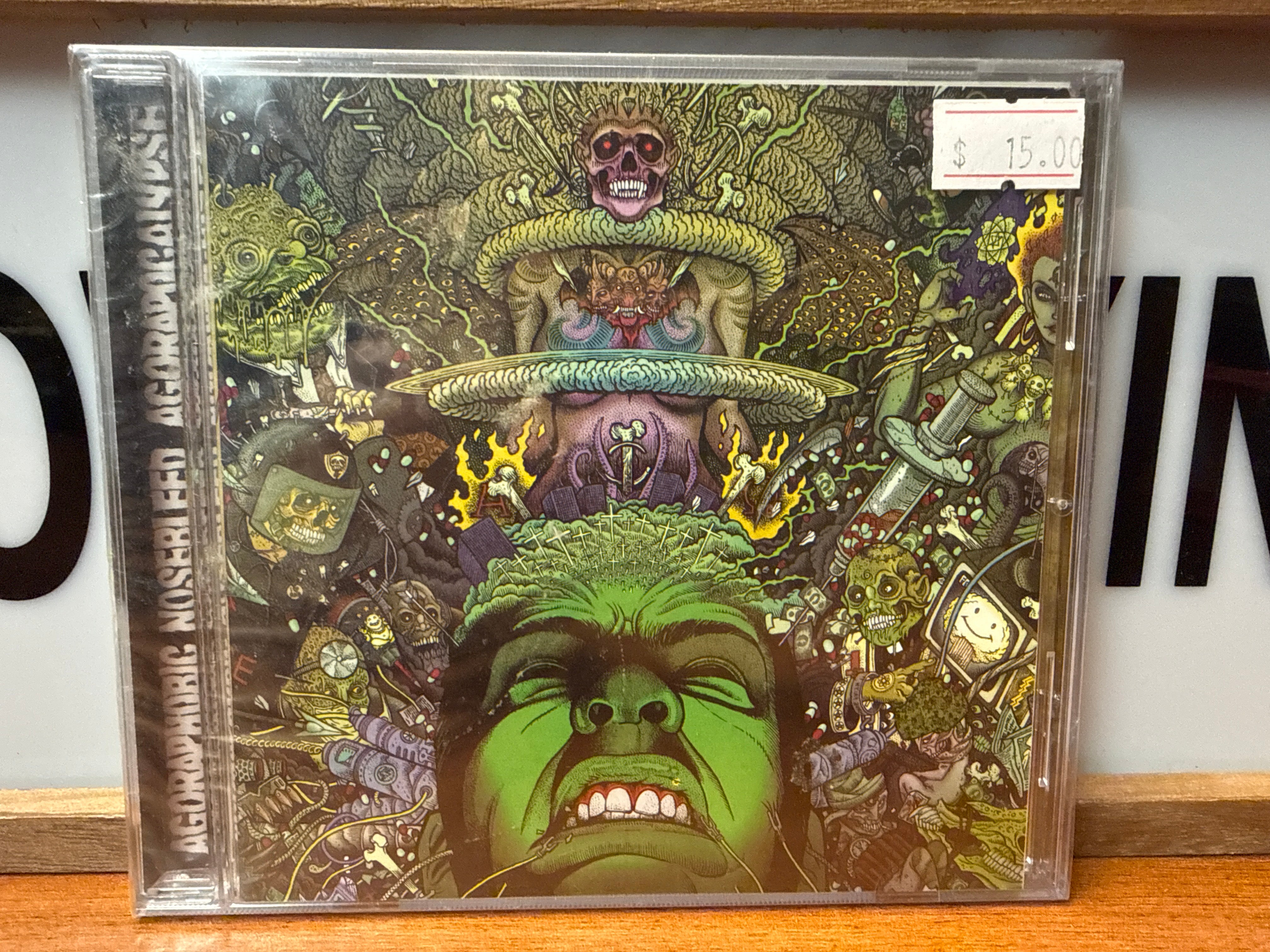 Agoraphobic Nosebleed ‎– Agorapocalypse (Sealed, CD)