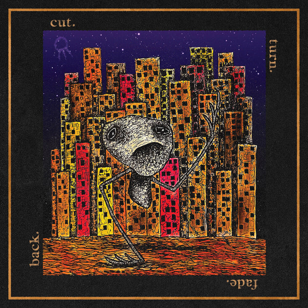 the album cover for Hail The Sun - cut. turn. fade. back.