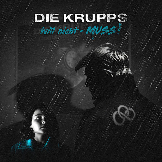 the album cover for Die Krupps - Will Nicht - Muss! / on Collision Course