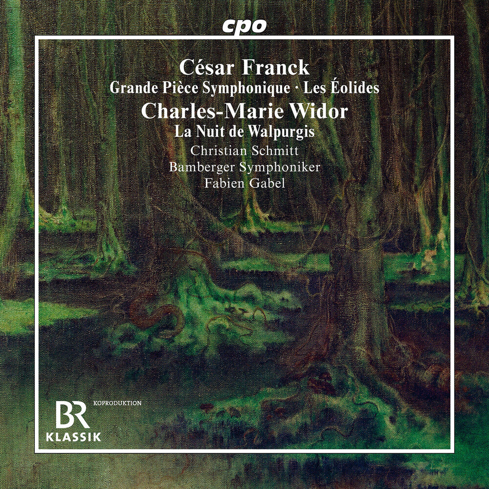 the album cover for Christian Schmitt - Les Eolides & Grande Piece Symphonique - La Nuit