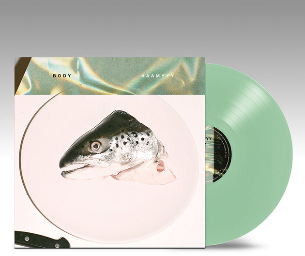 the album cover for AAAMYYY - Body [Clear Vinyl]