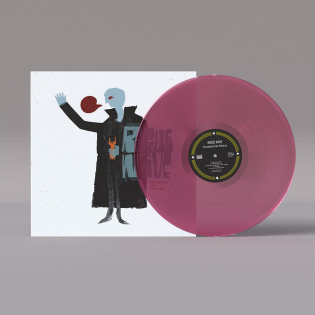 the album cover for Rogue Wave - Descended Like Vultures